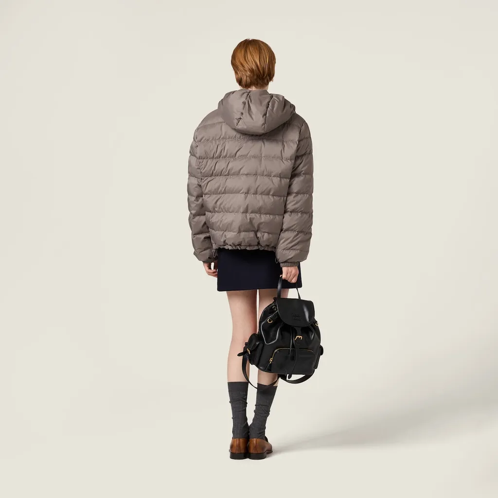 Quilted Hooded Jacket