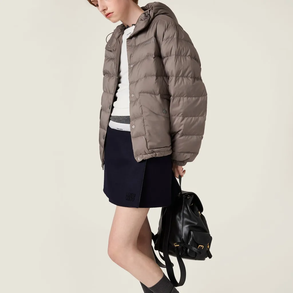 Quilted Hooded Jacket