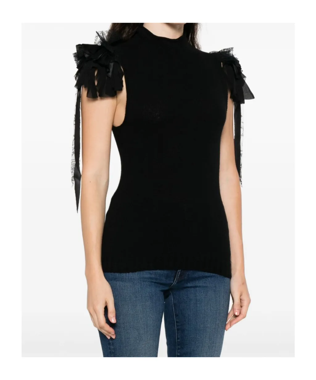 Ruffled-Detail Blouse