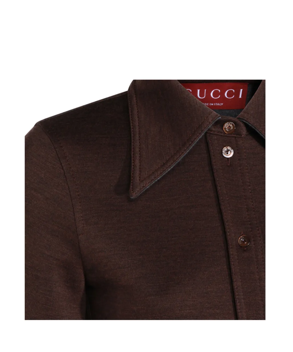 Collared Short-Sleeve Shirt