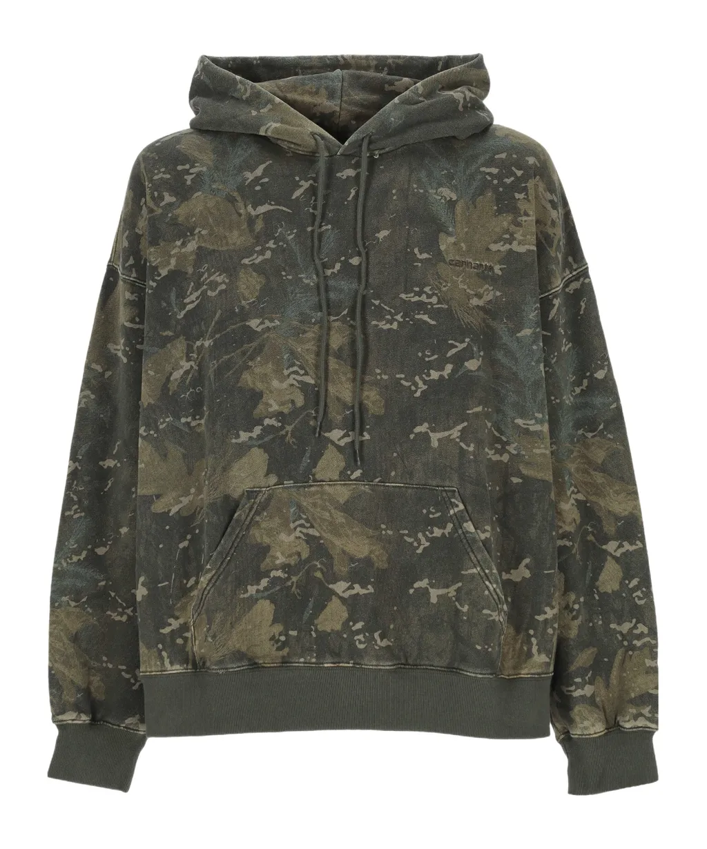 Camouflage-Pattern Hoodie