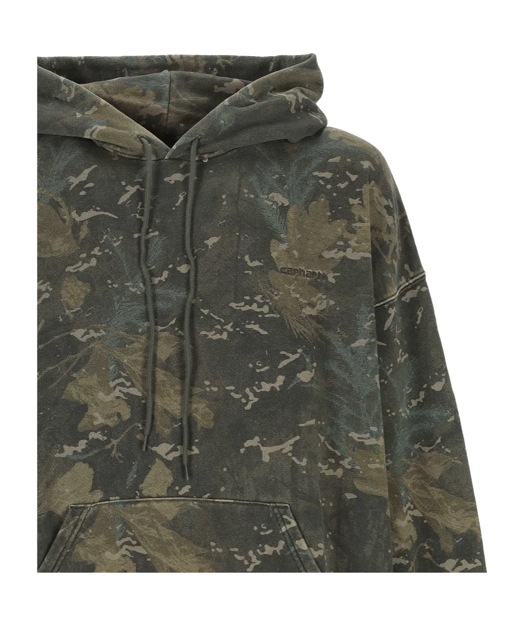 Camouflage-Pattern Hoodie