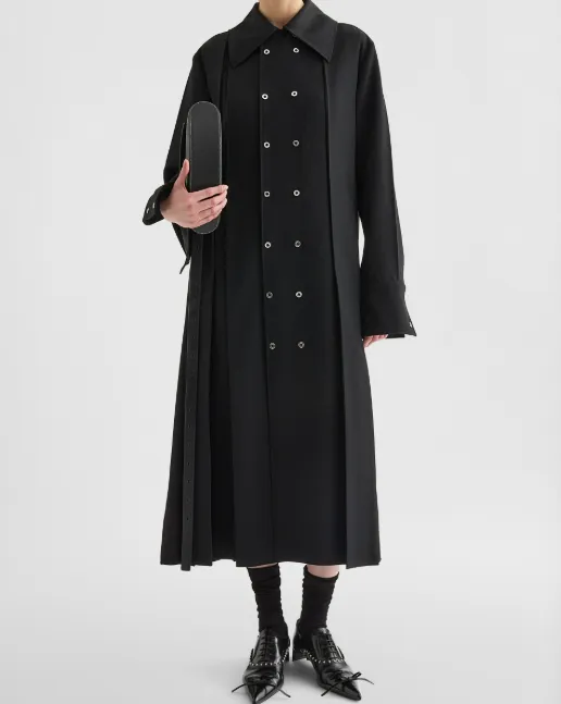 Double-Breasted Coat