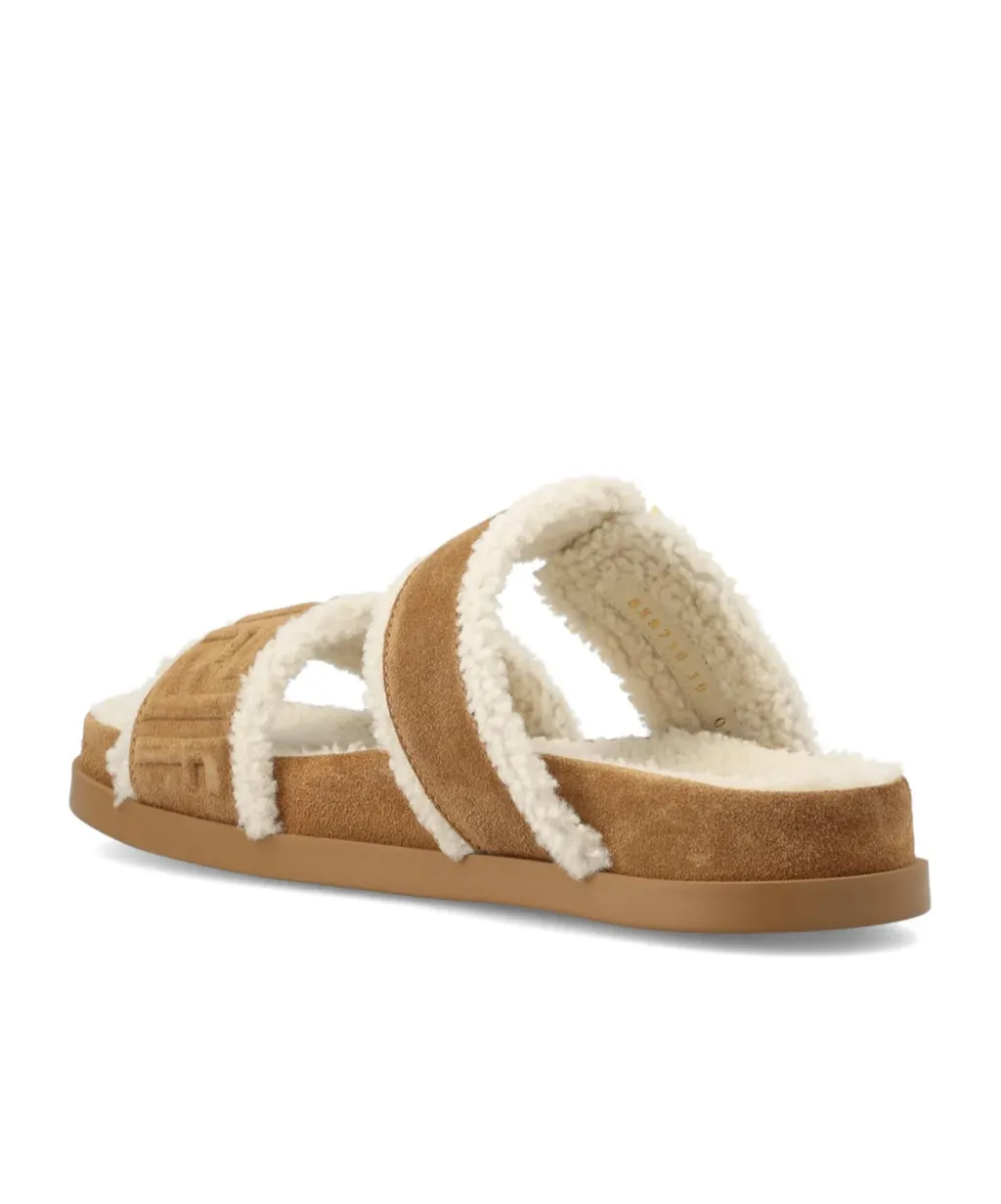 Feel Ff Embossed Sandals