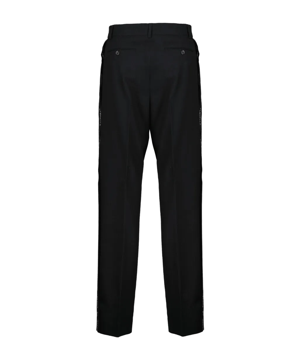 Logo-Trim Trousers