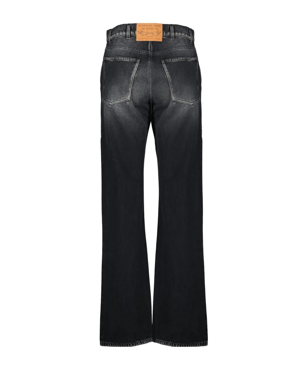 Faded Five-Pockets Jeans