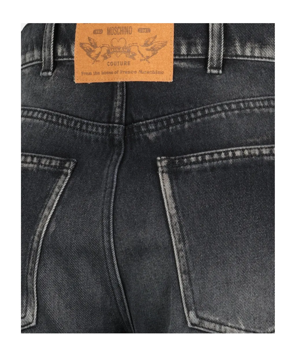 Faded Five-Pockets Jeans