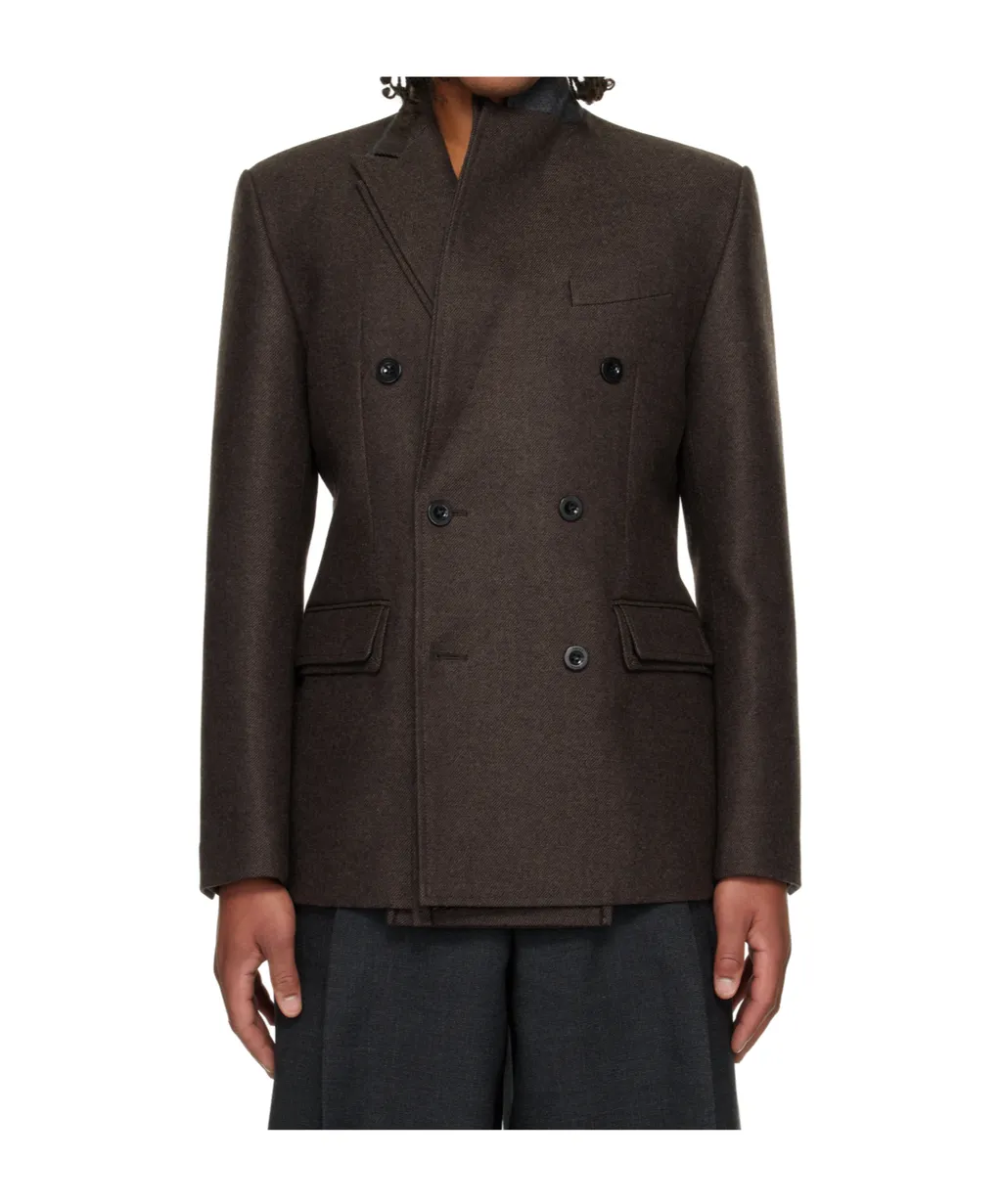 Double-Faced Wool Blazer