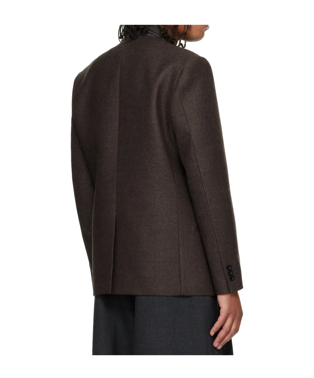 Double-Faced Wool Blazer