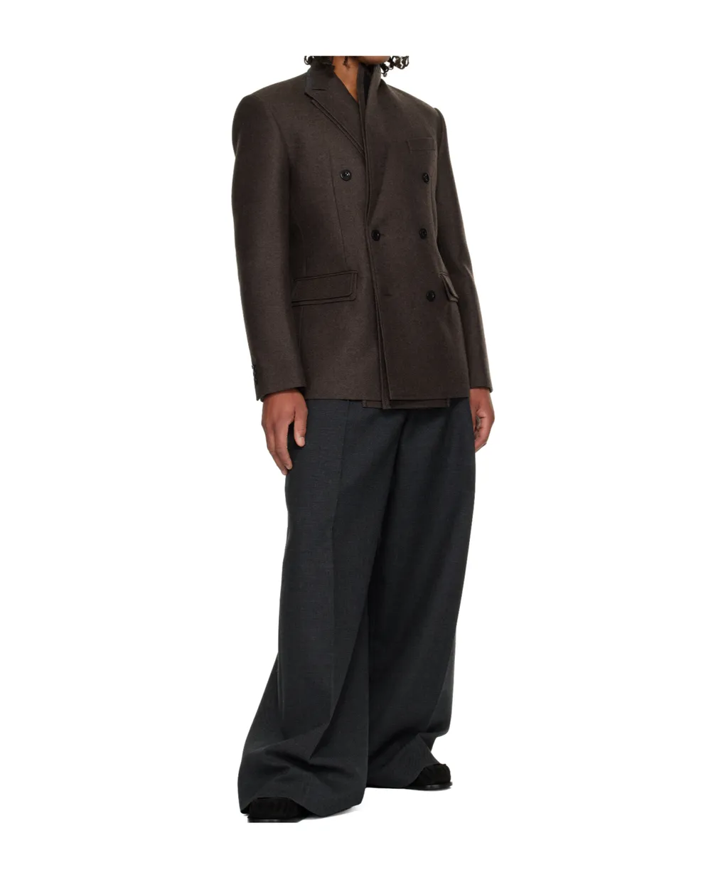 Double-Faced Wool Blazer