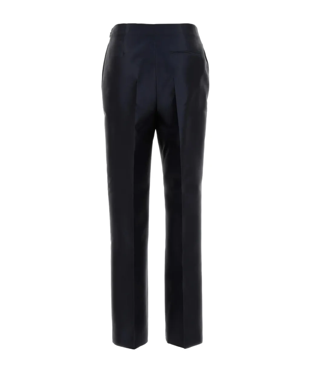 Straight-Leg Tailored Pants