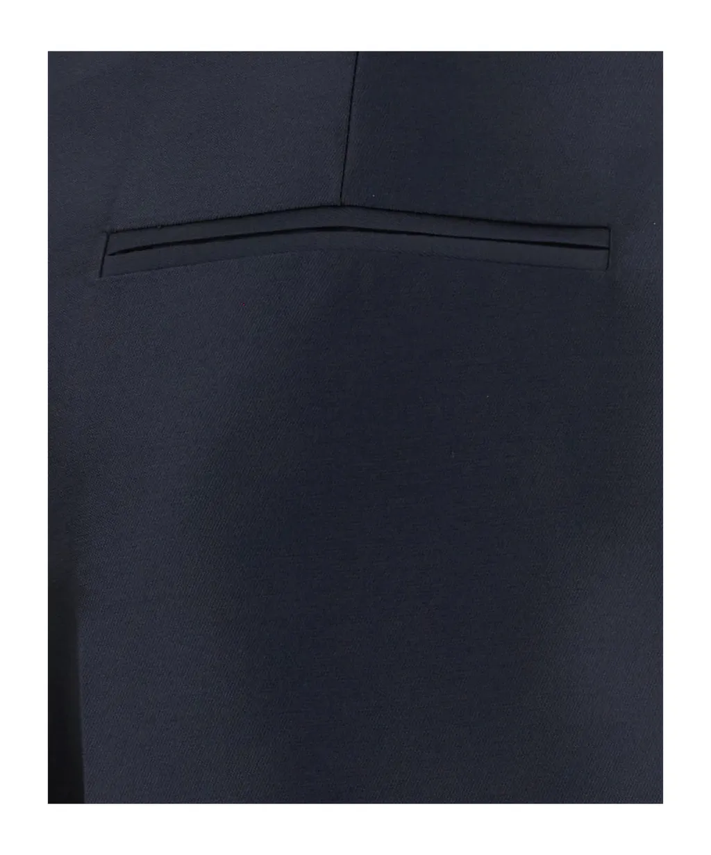 Straight-Leg Tailored Pants
