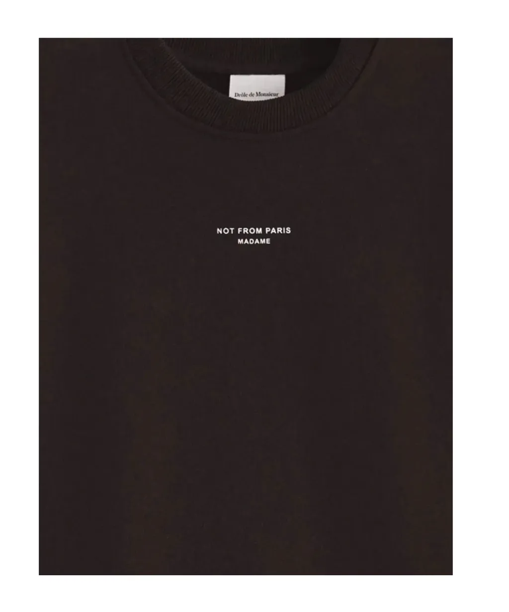Slogan Crewneck Sweater