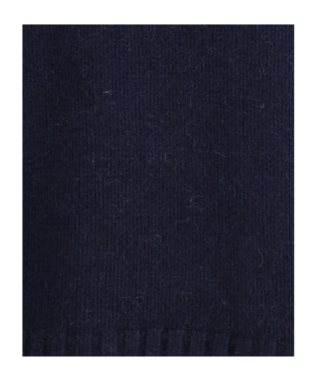 Cashmere Interlaced Crewneck Knitwear