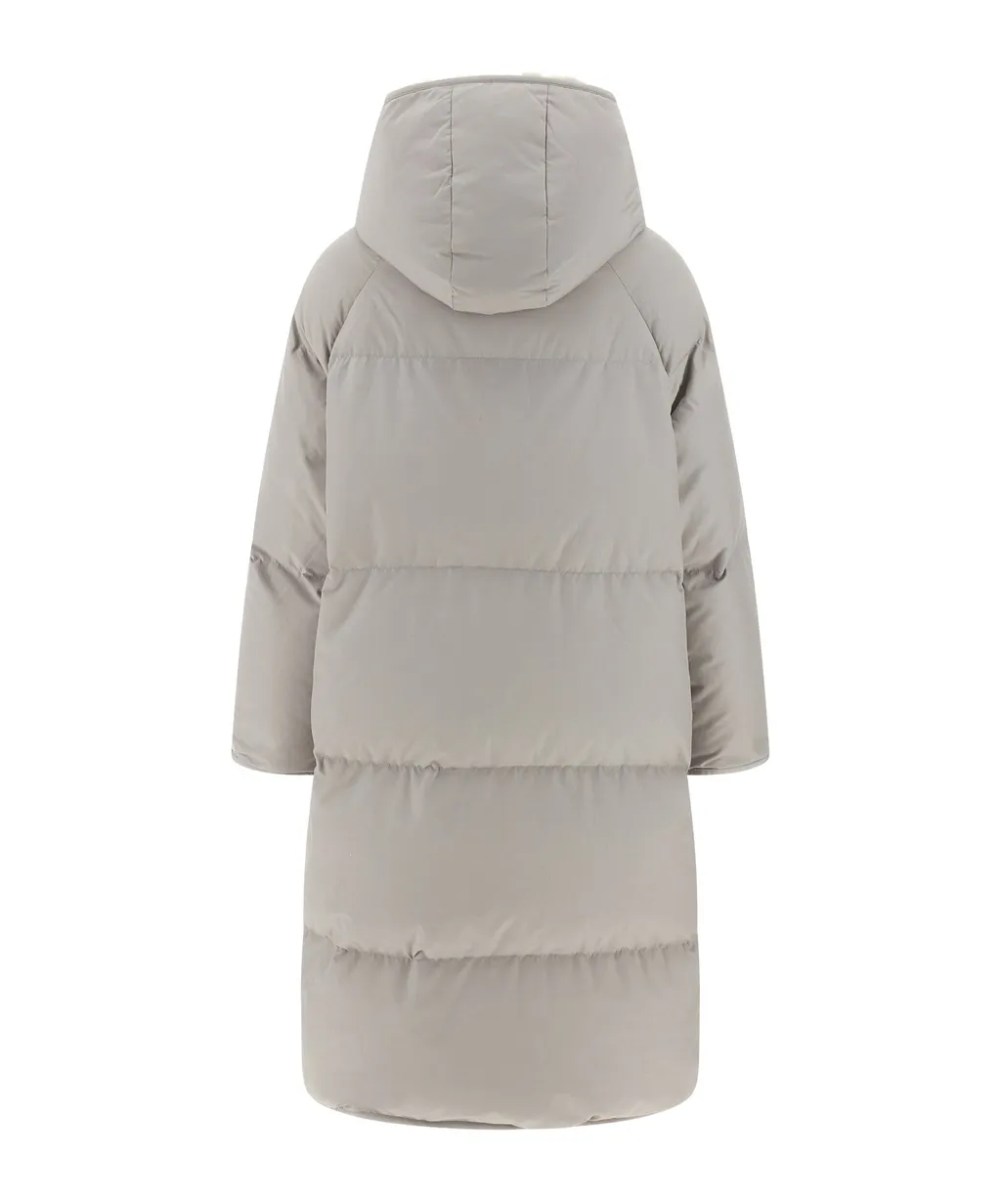 Army Shearling-Insert Down Jacket