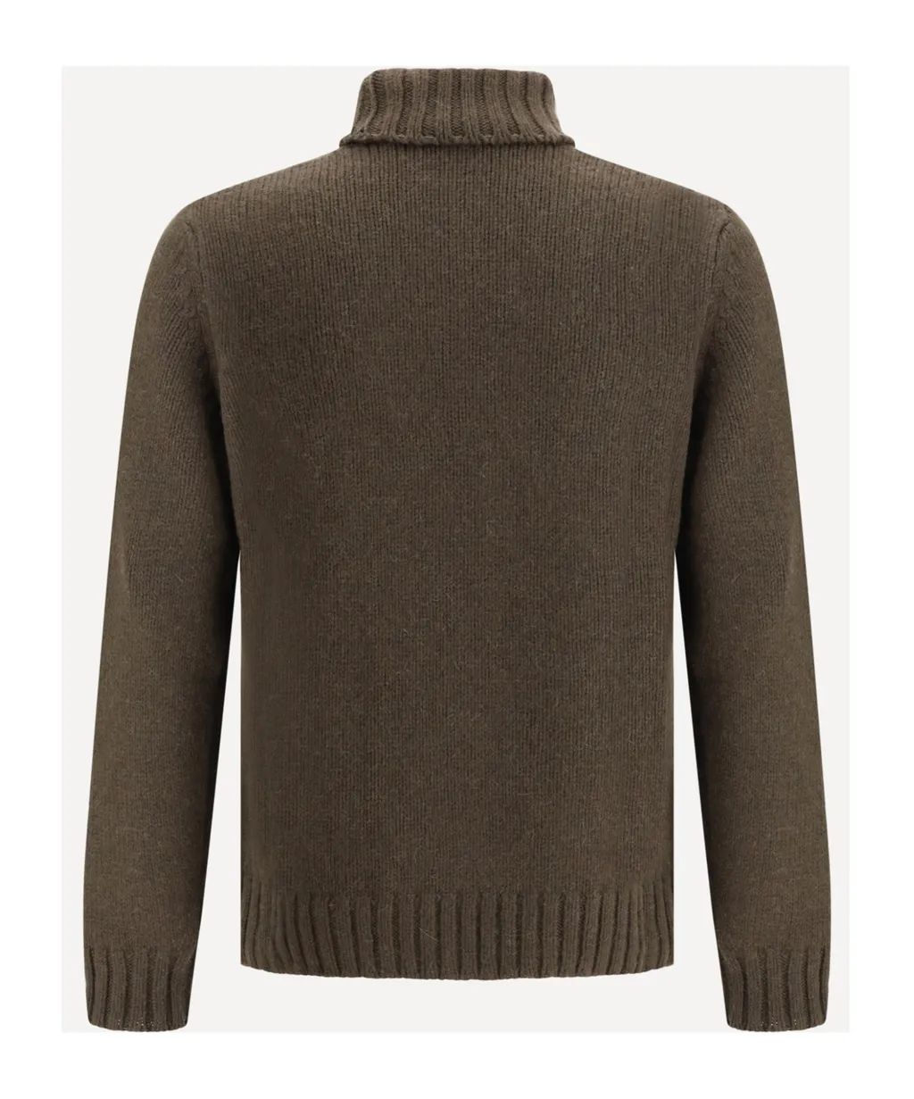 Braided Turtleneck Knitwear