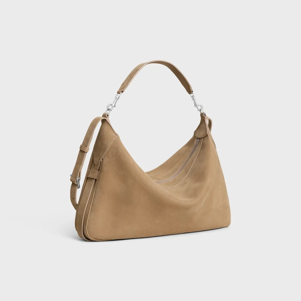 Large Romy In Nubuck Calfskin