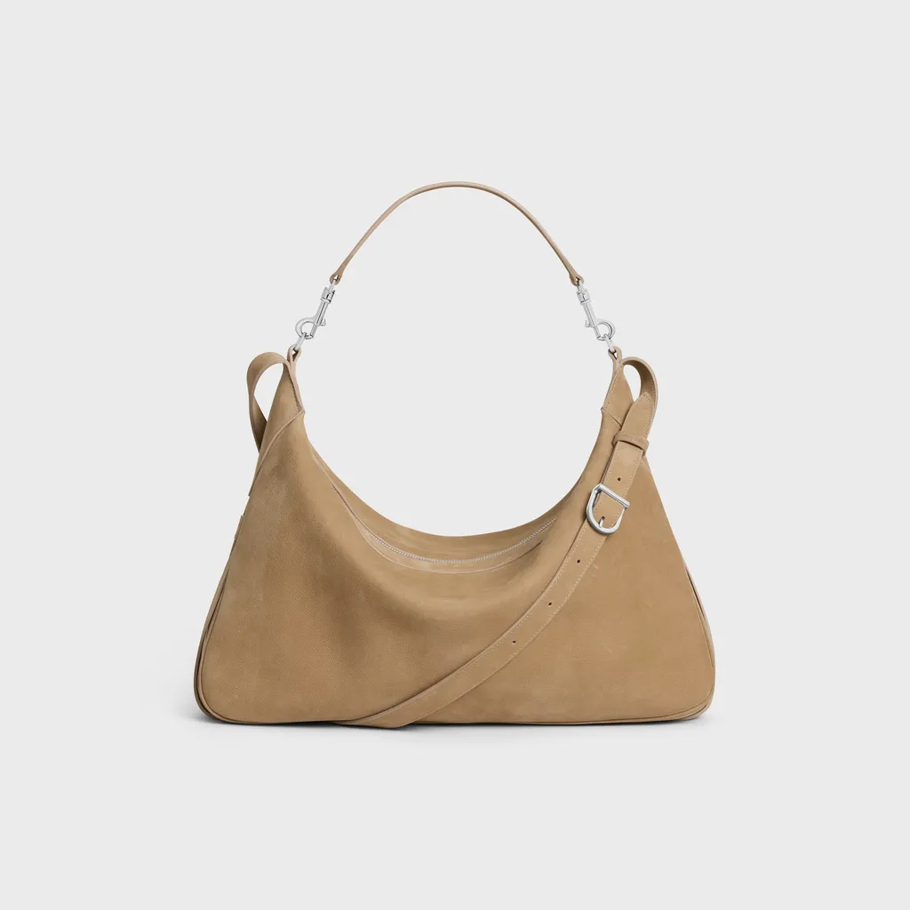 Large Romy In Nubuck Calfskin