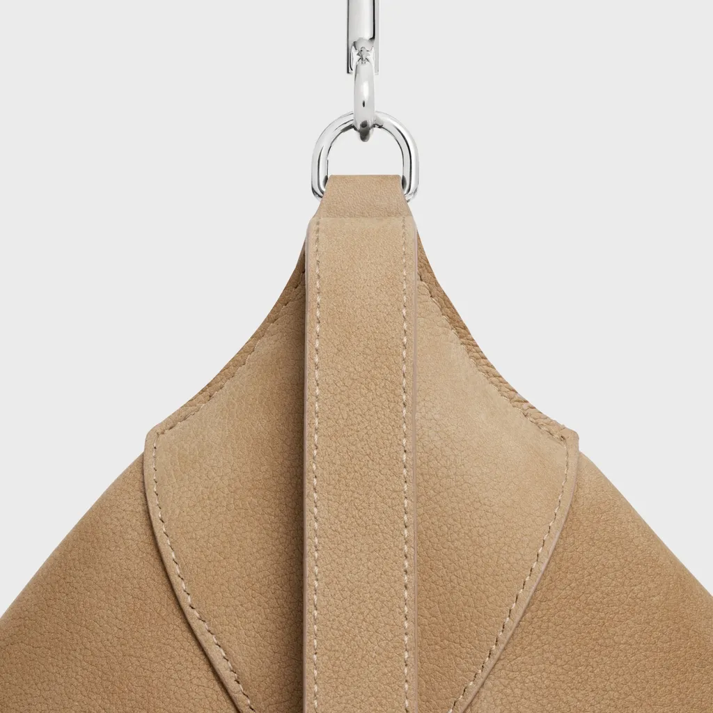 Large Romy In Nubuck Calfskin