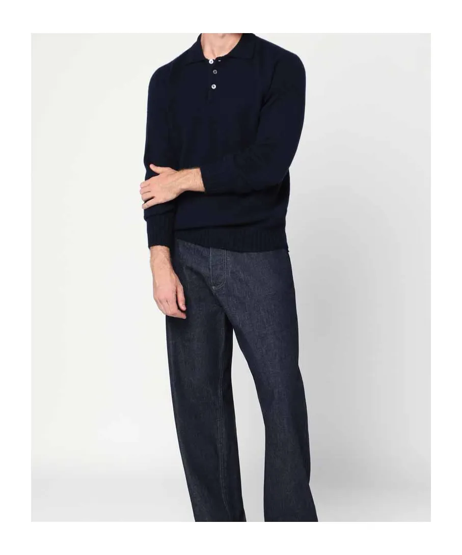 Long-Sleeve Polo Shirt