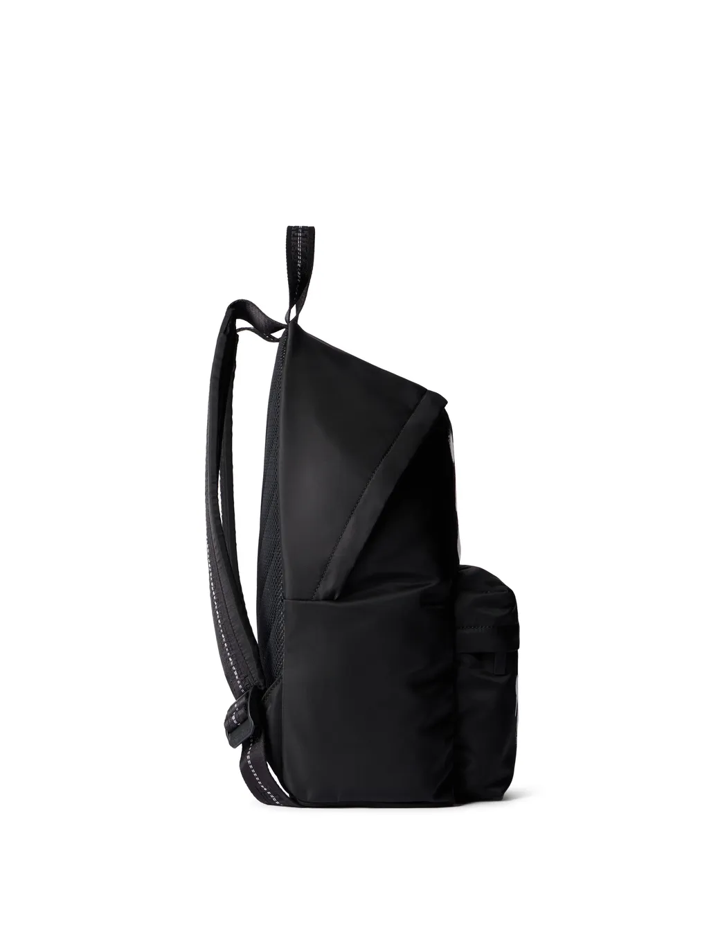 Logo Printed Zip-Up Backpack
