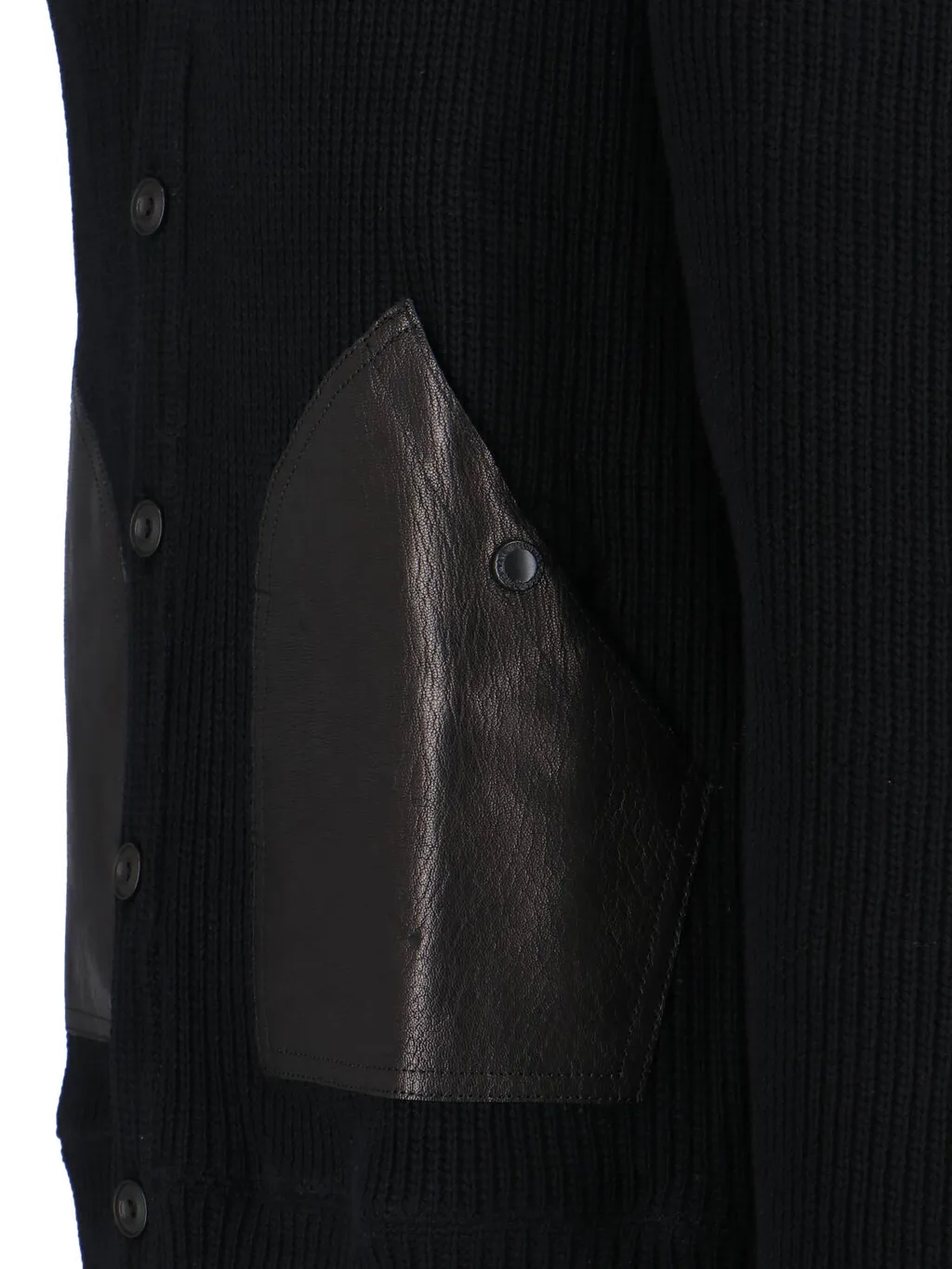 Button Long-Sleeved Sweater