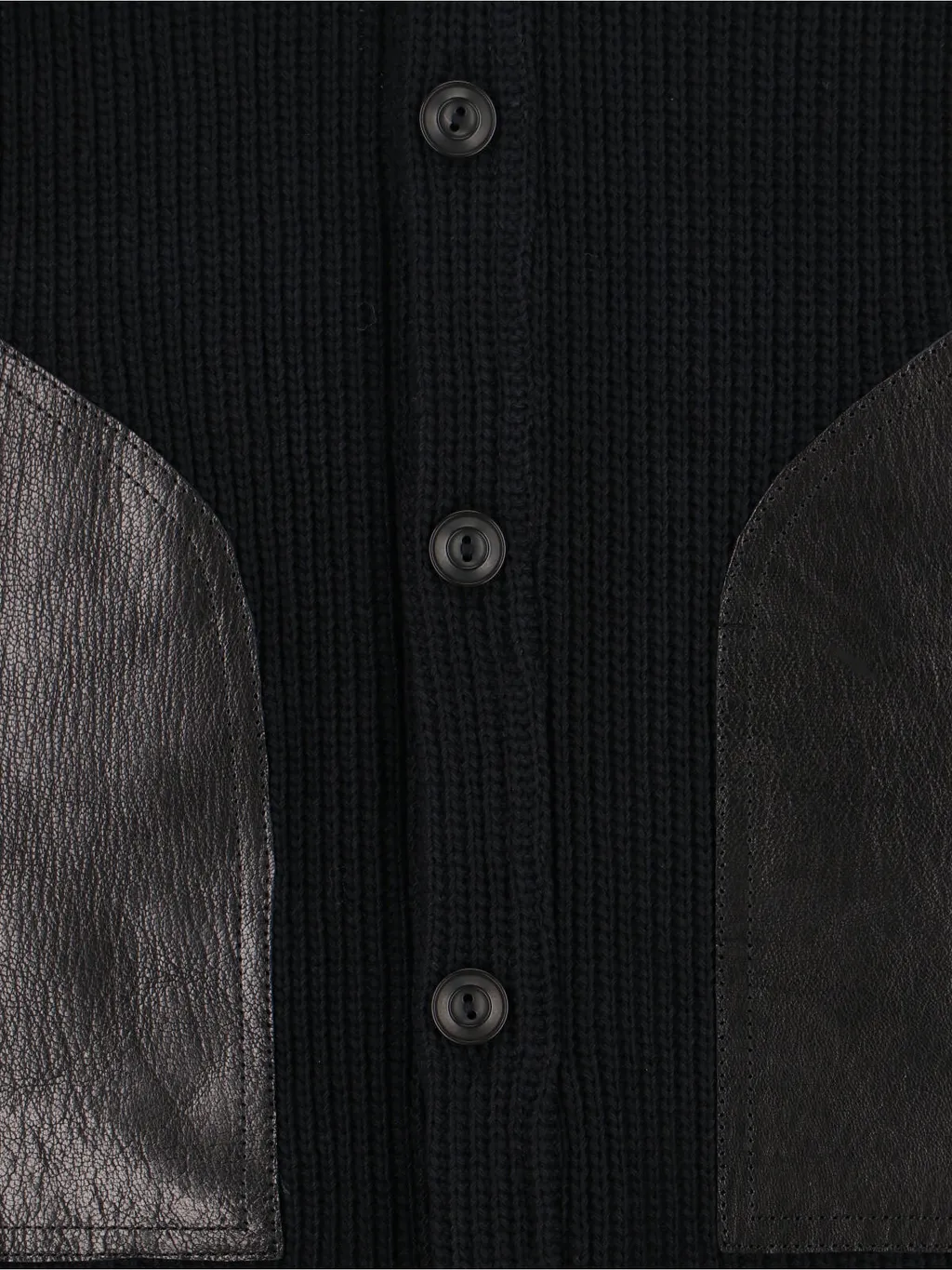 Button Long-Sleeved Sweater