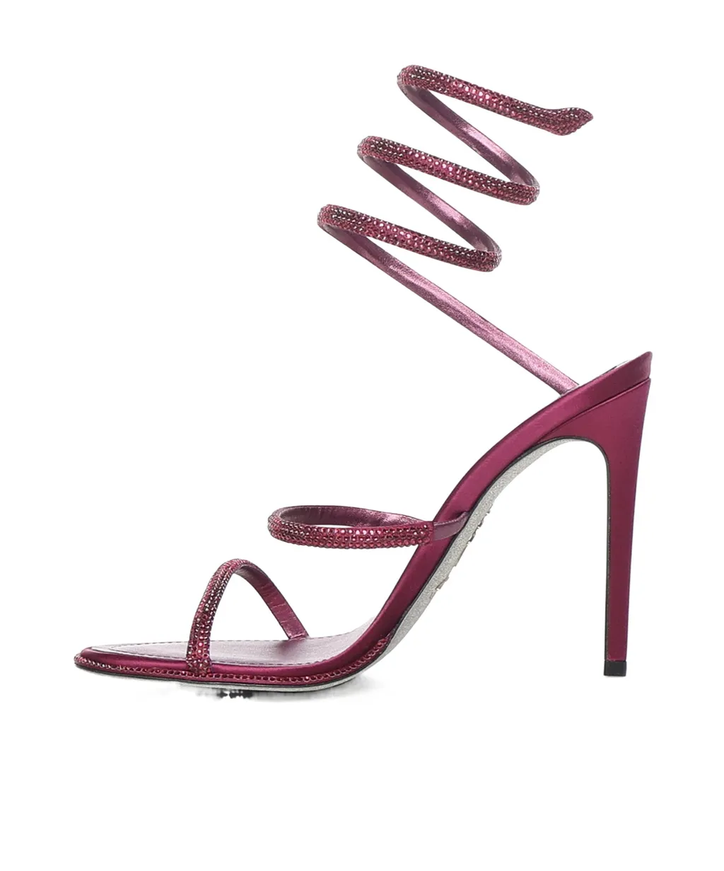 Embellished Heeled Sandals