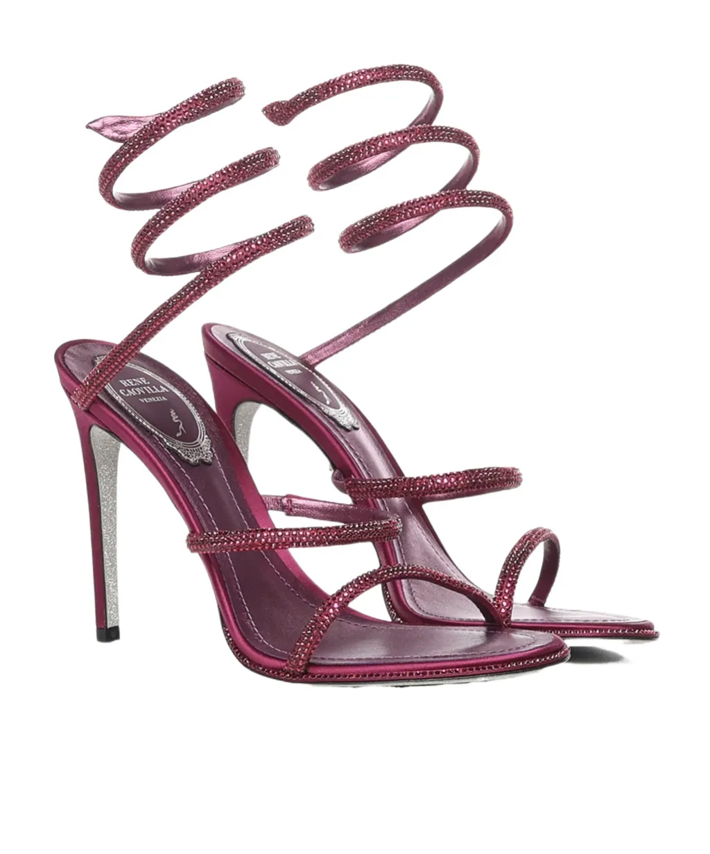 Embellished Heeled Sandals