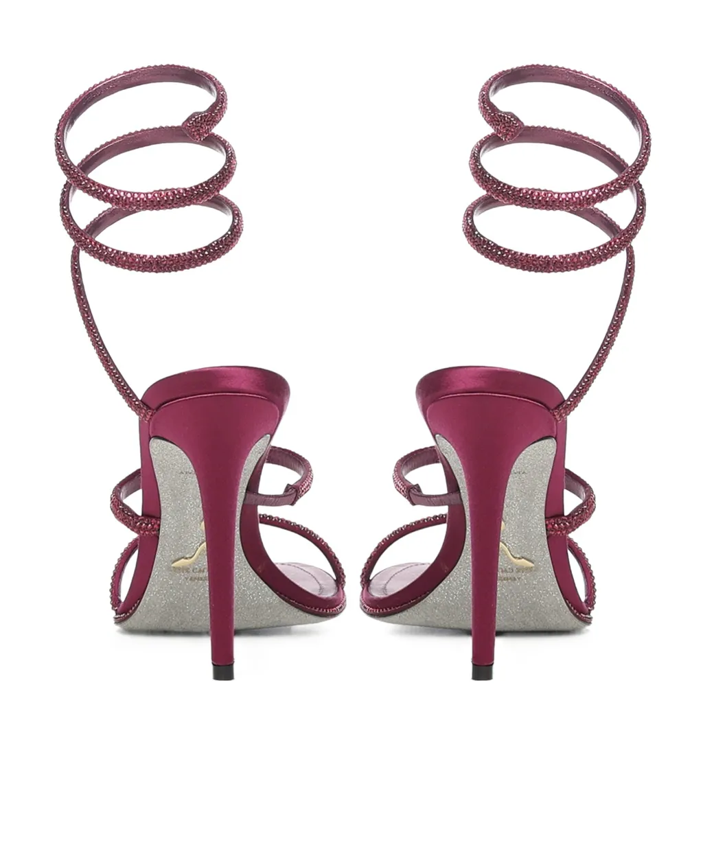 Embellished Heeled Sandals
