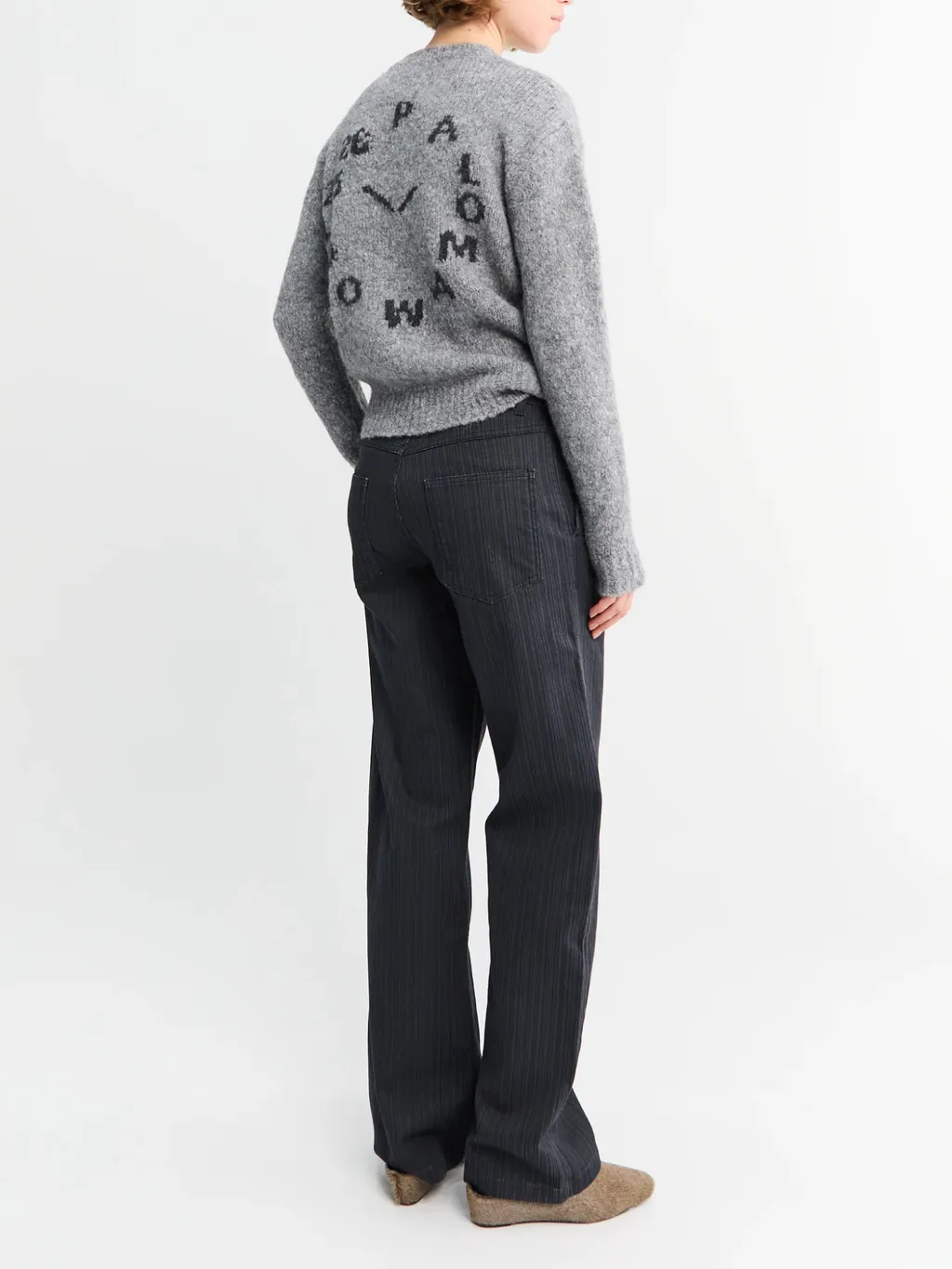 Striped Detail Casual Pants