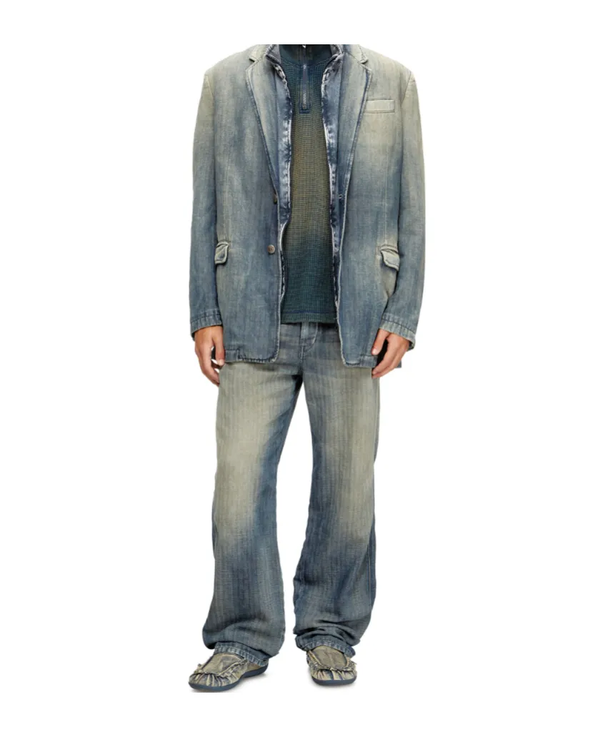 D-Reger-D Buttoned Blazer