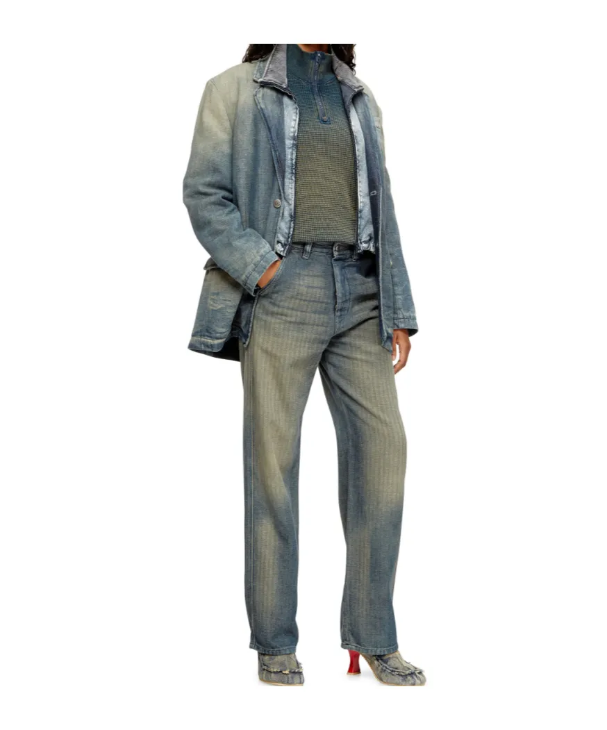 D-Reger-D Buttoned Blazer