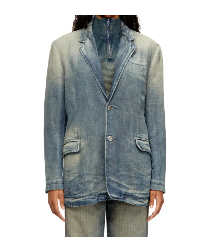 D-Reger-D Buttoned Blazer