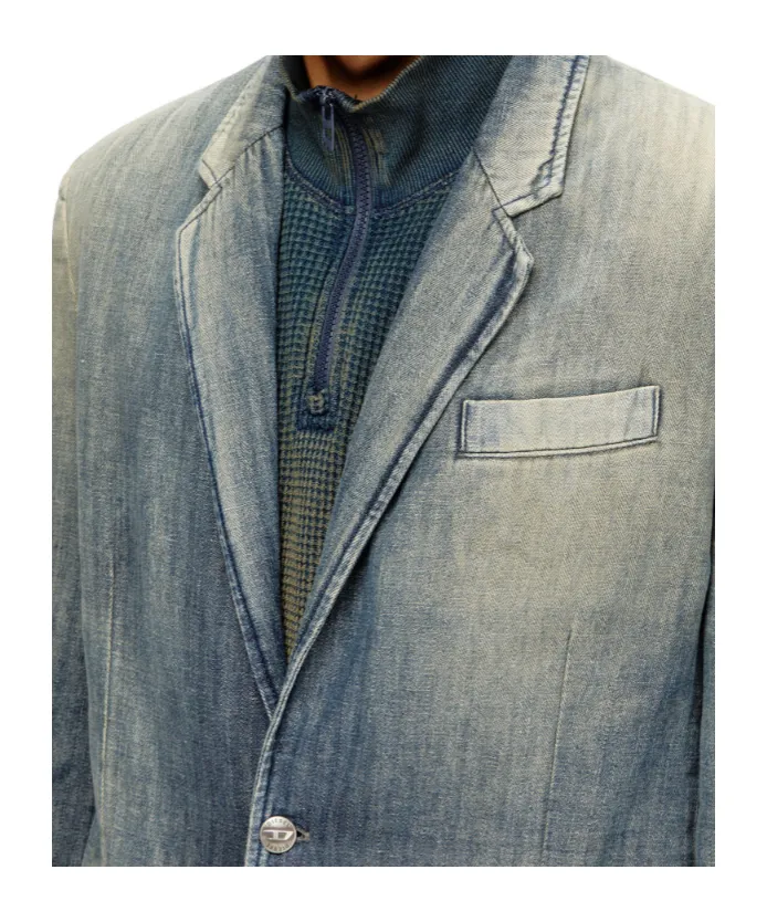 D-Reger-D Buttoned Blazer