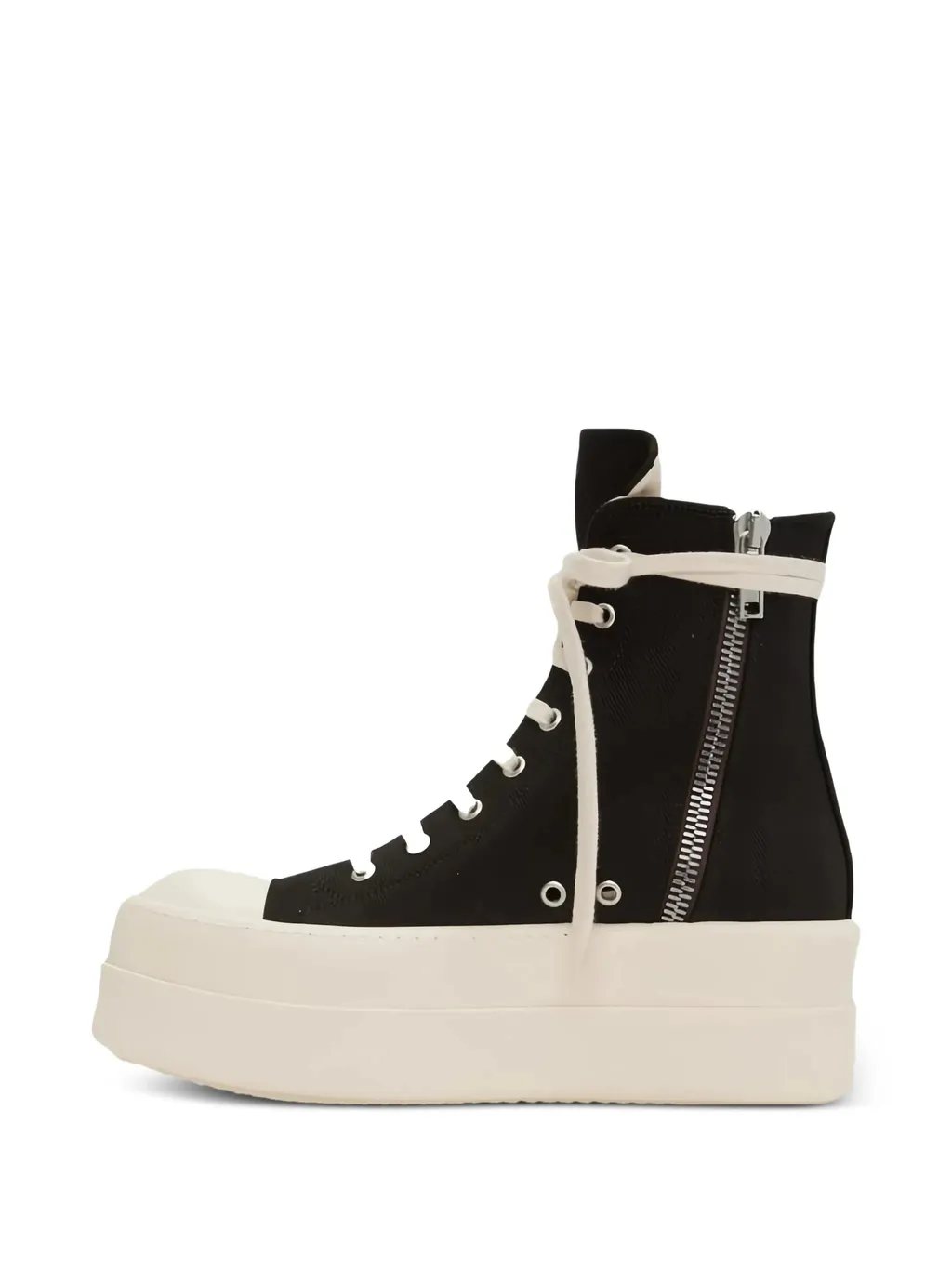Double Bumper Platform Lace-Up Trainers