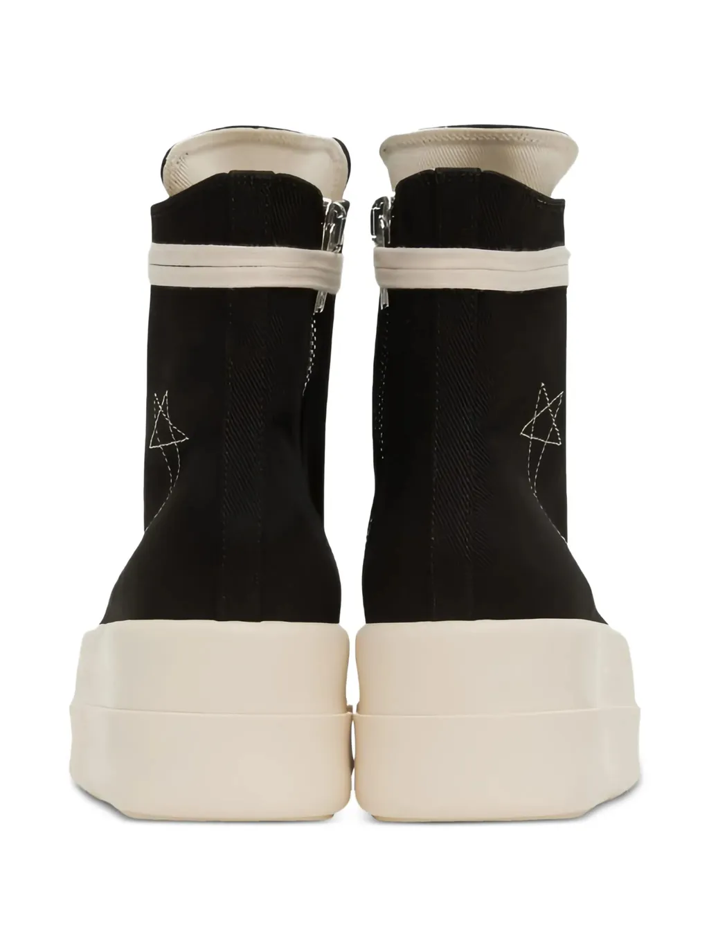 Double Bumper Platform Lace-Up Trainers