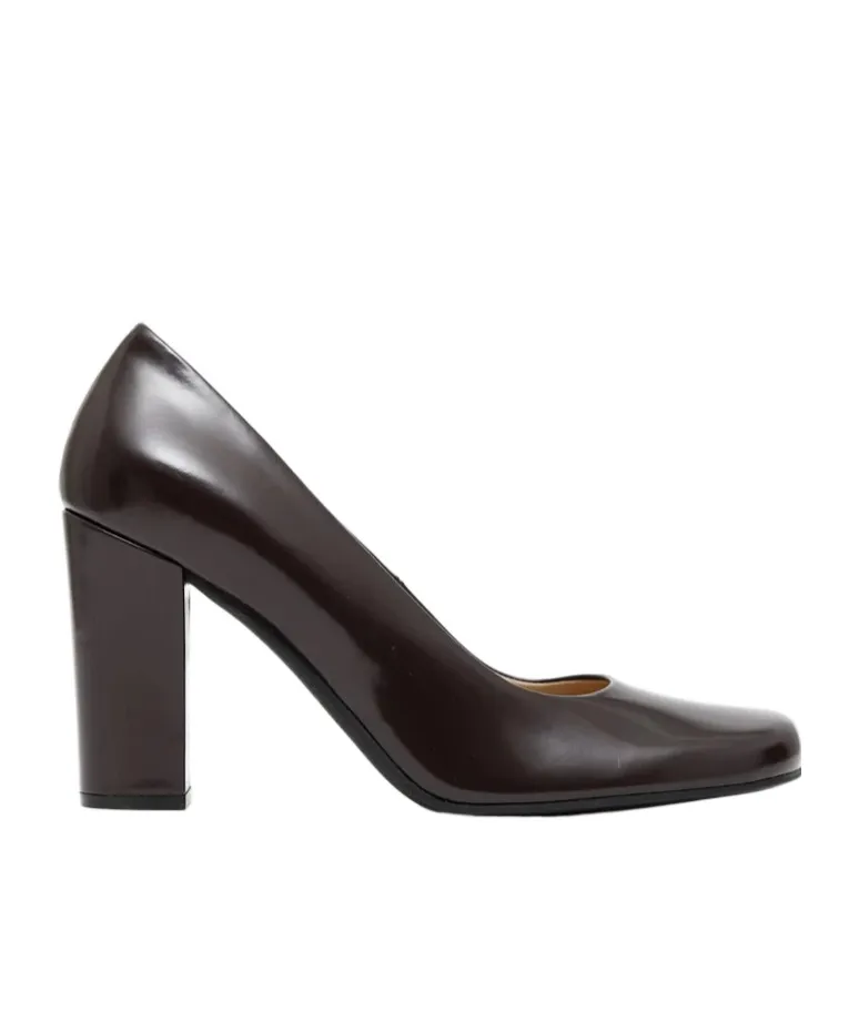 Penelope Block-Heel Pumps
