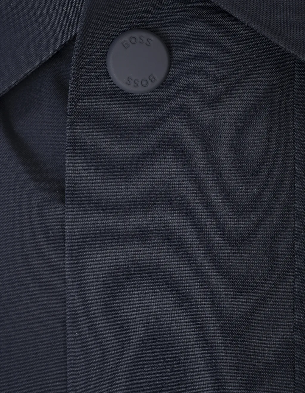 Water-Repellent Button-Up Coat