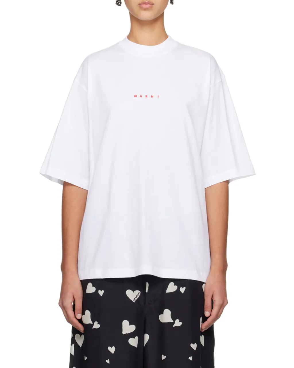 Logo Printed Crewneck T-Shirt