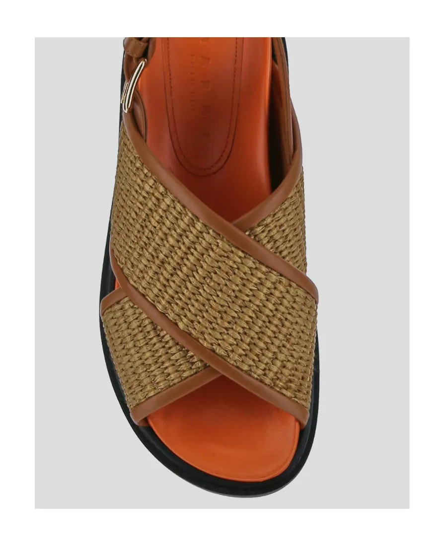 Fussbett Cross-Strap Sandals