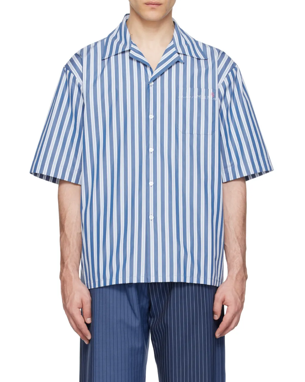 Striped Short-Sleeved Shirt