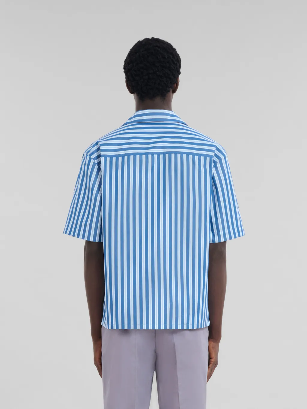 Striped Short-Sleeved Shirt