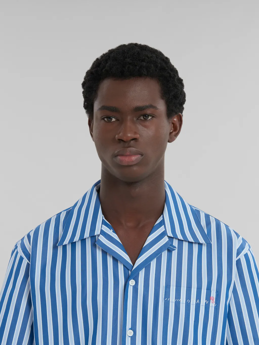 Striped Short-Sleeved Shirt