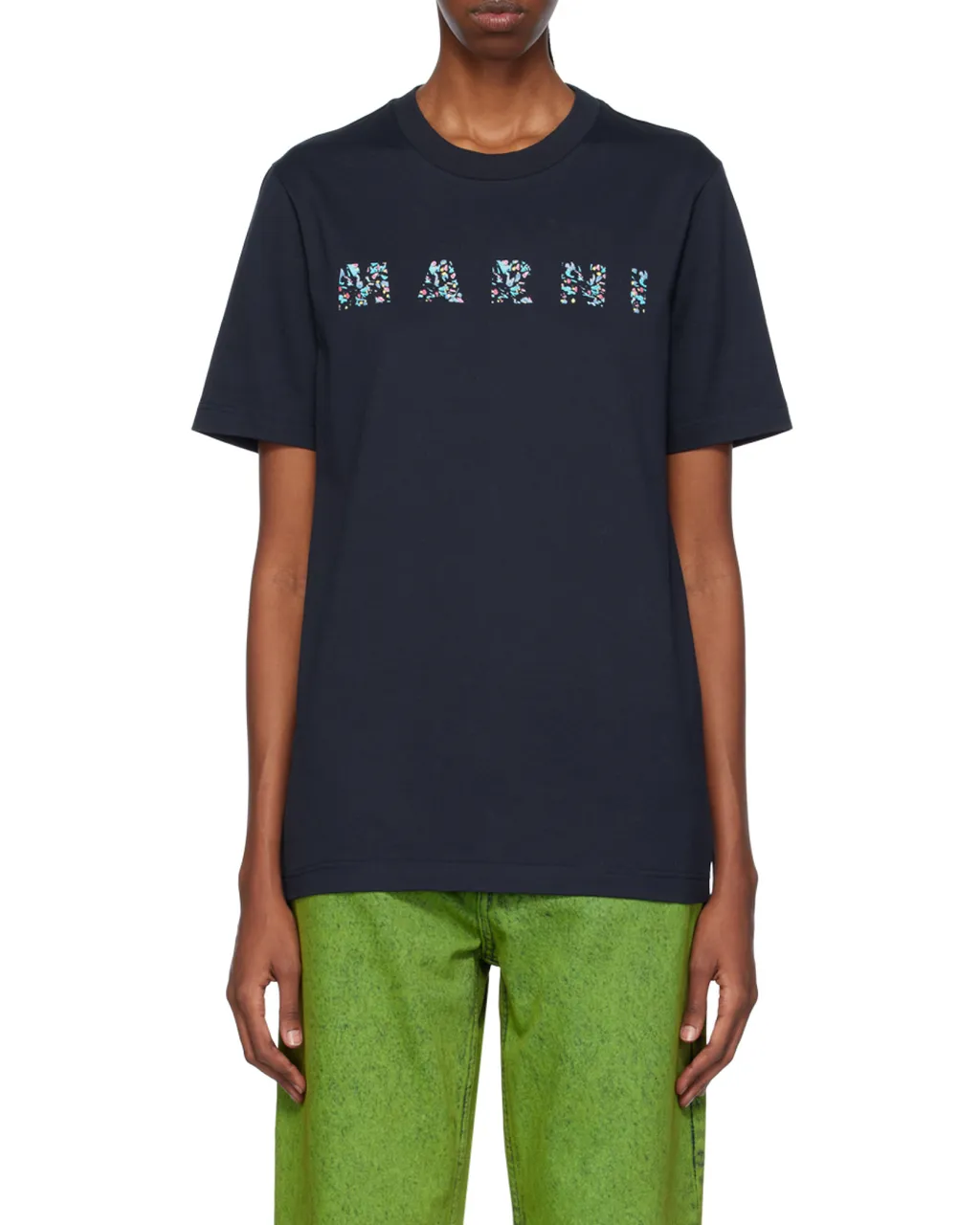 Logo Printed Crewneck T-Shirt