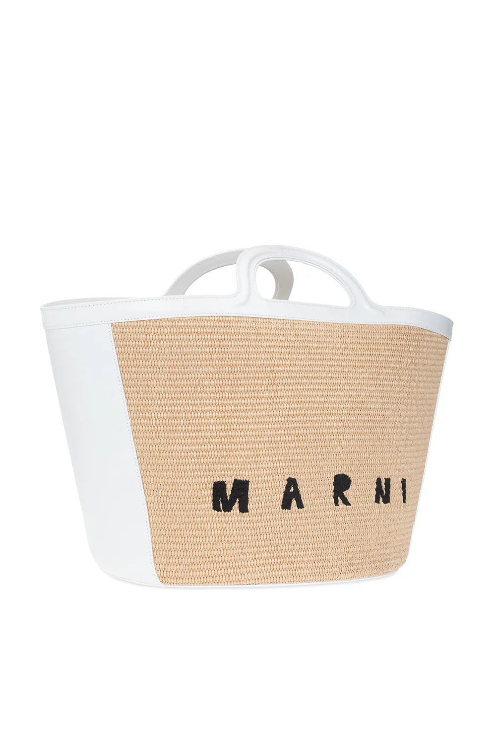 Logo Detailed Top Handle Tote Bag
