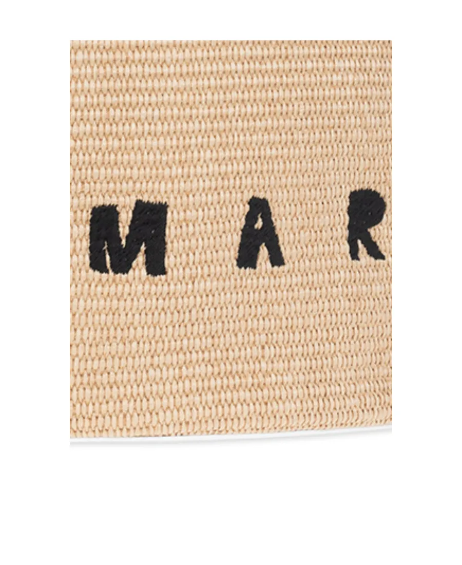 Logo Detailed Top Handle Tote Bag
