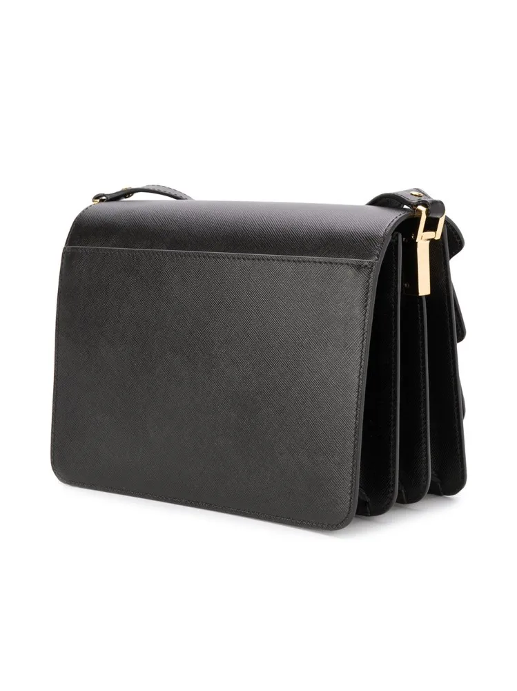 Trunk Foldover Medium Shoulder Bag
