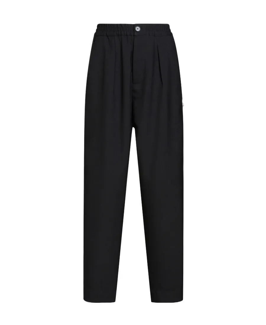 High Waist Cropped Trousers