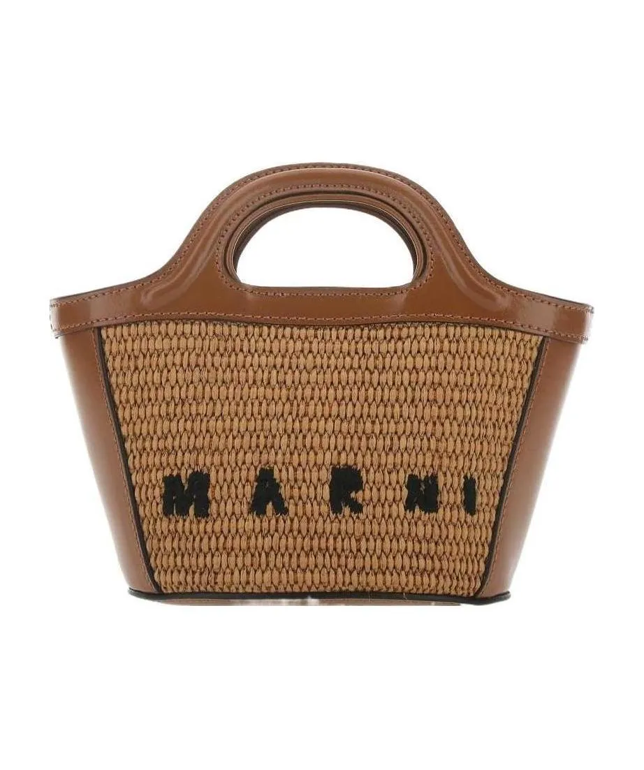 Tropicalia Logo Embroidered Micro Tote Bag